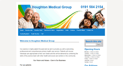 Desktop Screenshot of houghtonmedicalgroup.nhs.uk